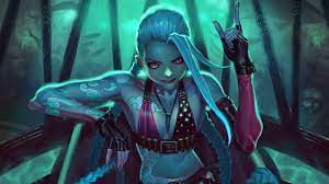 League of Legends, anime, anime girls, Jinx (League of Legends) HD  wallpaper | Wallpaper Flare
