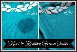 How To Remove Grease Stains Remove Grease Stain Grease Stains Diy Cleaning Products