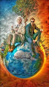 It is regarded as an important early work of american feminist literature for its illustration of the attitudes towards mental and physical health of women in the 19th century. Good Omens Wallpapers Top Free Good Omens Backgrounds Wallpaperaccess