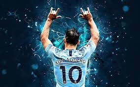 Sergio aguero man city striker profiles manchester city fc. Hd Wallpaper Soccer Sergio Aguero Argentinian Manchester City F C Wallpaper Flare