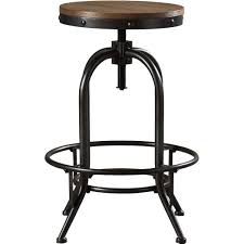 Goethe Swivel Adjustable Height Bar Stool In 2020 Bar Stools Vintage Bar Stools Swivel Bar Stools