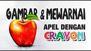 Kumpulan gambar tentang gambar kartun apel, klik untuk melihat koleksi gambar lain di apple creative commons clip art gambar apel merah kartun free transparent png clipart images. Trik Cepat Cara Gambar Mewarnai Buah Apel Dengan Crayon Youtube