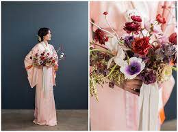 Japanese Heritage Bridal Inspiration Jessica S Photography Alternative Wedding Bouquet Japanese Wedding Types Of Wedding Bouquets