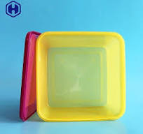 Recyclable IML Tubs Soda Cookies Packaging Food Grade ...