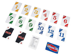 Cards numbered 10 through 12 are worth 10 points. Gato Phase 10 Card Game National Museum Of Mathematics