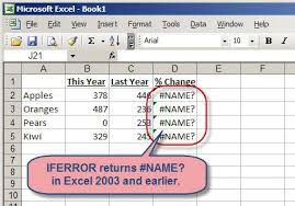 You cannot have a percentage increase. Trapping Errors Within Excel Formulas Accountingweb