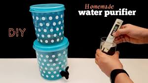 how to make water purifier homemade