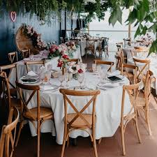 One Tough Question To Answer Round Table Or Rectangle What Will You Choose Featuring Our Cute Timber Cross Back Chai In 2020 Crossback Chairs Round Table Rectangle