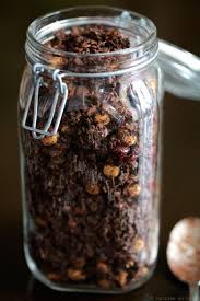 Granola Au Chocolat Noir Parfait Granola Au Chocolat Granola Recettes Avec Cereales