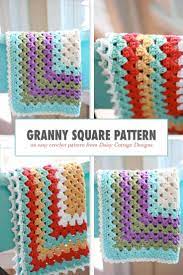 For more information please see my disclosures page. How To Crochet A Granny Square Blanket Daisy Cottage Designs