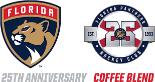 The current panthers' colour palette is kept, but like. Download Florida Panthers Logo Png Florida Panthers 25th Anniversary Logo Full Size Png Image Pngkit