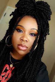 Spring Twist Hair 12inch Untwisted Blackout 1b Long Crochet Hair Spring Twist Hair Twist Hairstyles