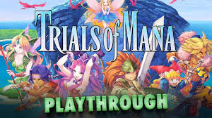 Trials Of Mana Remake Playthrough A K A Seiken Densetsu 3 Live Gameplay Youtube