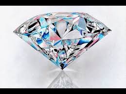Youtube Diamond Drawing Realistic Drawings Jewel Drawing