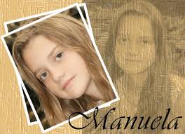Minha linda Manuela.......
