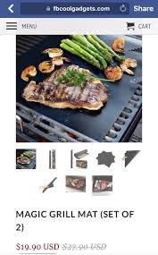 Magic Grill Mat Grilling Grill Mats Food