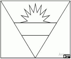 The antigua and barbuda shows an inverted isosceles triangle on the top edge. Antigua And Barbuda Flag Picture Printablehd
