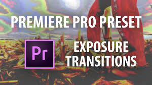 Glitch, splice or spin from scene to scene! Premiere Pro Cc Exposure Transitions Pack Free Download 4k Shooters