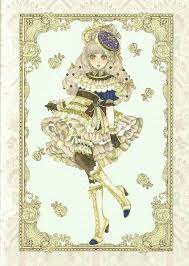 Moist and rich chocolate gateau (chocolate cake), dusted with powdered sugar and garnished with raspberries. 250 Sakizou Ideas Illustration Illustration Art Manga Illustration