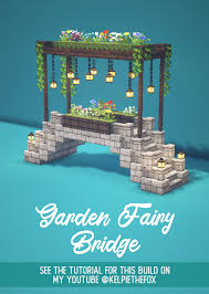 Aesthetic minecraft builds no mods. Minecraft Fairy Garden Bridge Magical Fairy Tail Cottagecore Build Minecraft Houses Minecraft Projects Minecraft Designs