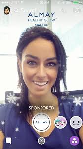 9 Creative Snapchat Ideas For Brands Snapchat Almay Healthy Glow Glowing Makeup