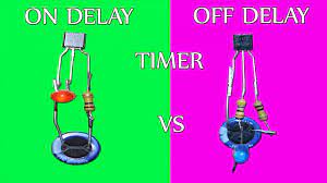 Normally closed time closed off delay. On Delay Vs Off Delay Timer Circuit Youtube