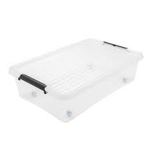 Visitez ebay pour une grande sélection de rangement plastique roulette. Boite Dessous De Lit A Roulettes 25 L Rangement Plastique La Foir Fouille