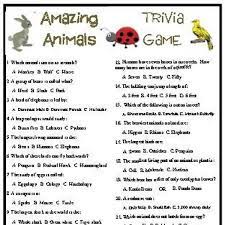 Teach curious children surprising facts about the animal kingdom every item on this page was chosen by a woman's day editor. Amazing Animals Trivia Game Etsy Trivia Christmas Trivia Tv Commercials