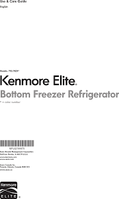 Check spelling or type a new query. Kenmore Elite 32 Cu Ft Super Capacity French Door Bottom Freezer Refrigerator Energy Star Owners Manual
