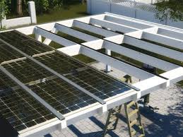 Solar Heisse Uberdachung Holzbauweise Helmut Lahme Solar Pergola Solar Panels Solar Patio