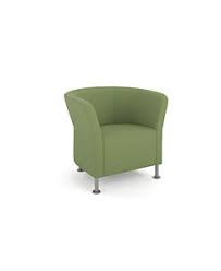 Hon Flock Round Lounge Chair Green Front Side View Hflrc1 L Nr74 P6n Chair Green Chair Lounge Chair