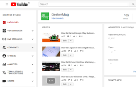 How To Check Youtube Messages Updated 2019