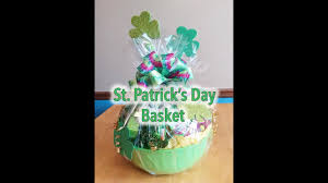 Saint patrick's day in the united states is known for its green beer and ruckus parties and celebrations. St Patrick S Day Gift Basket Dollar Tree Diy Youtube