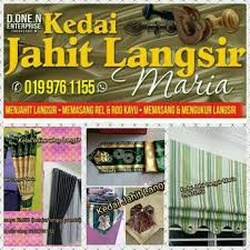 Slot jahit pukal & customade 2021 masih lg dibuka call/wassap shj nombor 01121444440 utk sebut harga. Kedai Jahit Langsir Maria Videos Facebook