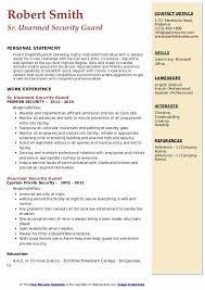 It also shows your enthusiasm to work for a specific employer by stating how you can contribute to their security. Unarmed Security Guard Resume Samples Qwikresume
