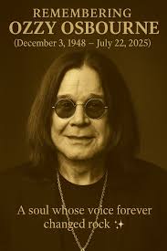 Ozzy Osbourne had a very unique style that helped him forge his place in  the rock music world. I first met him a number of years ago after a show,  he was