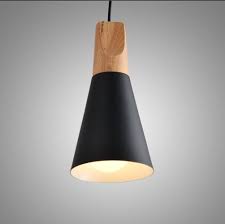 The motif 3 light led multi light pendant is a simple and stunning addition to spaces that was inspired by the multitude of configurations it can c. Buy Black Wood Metal Cone Chandelier Pendant Lamps Fixtures Ceiling Light Lighting At Affordable Prices Free Shipping Real Reviews With Photos Joom