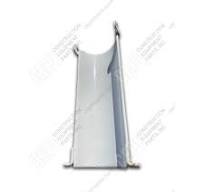 McNeilus Extension Chute Std-White-Powder Coat