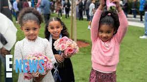 Kardashian-Jenner Family REUNITE For Kids' Preschool Graduation | E! News -  YouTube