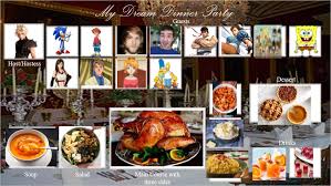 You can either divvy out the food for each box on your own and pass them out as people leave, or you can set up a thanksgiving. Cloud Strife Thanksgiving Dinner Party By Supertimmyboy32 On Deviantart