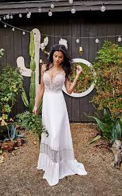 Shop the top 25 most popular 1 at the best prices! Elegant Lace And Chiffon Beach Wedding Gown All Who Wander