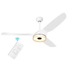 Besides that, the remote control of this fan is robust.and you can adjust the brightness and airflow casually without leaving your seats. Trifecte 60 Inch Outdoor Ceiling Fan With Lights And Remote Control Compatible With Alexa Google Home Siri Dimmable Led Light And 10 Speed Dc Motor Ul Certified White Ceiling Fan Pricepulse