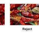 Red Green Yellow Dry Pepper Chilli Color Sorting Machine ...