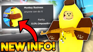 It's unique in that practically everything on roblox is designed. New Info On The Arsenal Monkey Skin Roblox Youtube