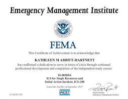 Provides administrative and logistical support to workshops, meetings, exercises, and trainings. How To List Certifications On Resume Cpr Bls Fema Certification On Resume Rb