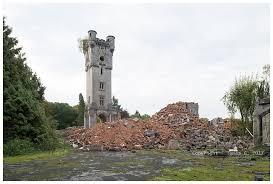 Chateau De Noisy Is No More The Last Remaining Part Of The Main Building Was Demolished Only The Tower And Stables Remain Preparations Has Been Made For The