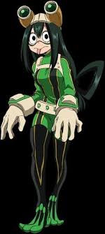 Since they went anyway, she wasn't sure how to talk to them. Froppy Tsuyu Asui Quirk Frog Hero Costumes My Hero Academia Tsuyu Hero