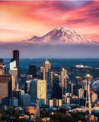 Seattle Skyline Seattle Photography Seattle Travel Seattle City