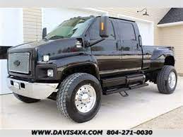 2005 Chevrolet Kodiak Topkick C6500 Duramax Diesel Lifted Crew Cab Hauler Bed Duramax Diesel Kodiak Truck Single Cab Trucks