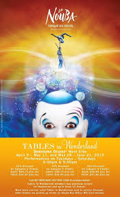 Tables In Wonderland Events La Nouba Discount And The Wave Discovery Beer Dinner The Disney Food Blog Wonderland Events All Disney Parks Cirque Du Soleil